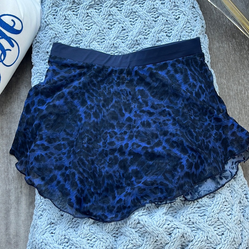 NWOT BLOCH ballet skirt Petite Navy blue
